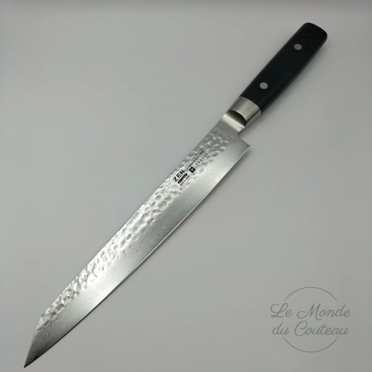 Couteau trancheur Yaxell Zen, lame de 23 cm